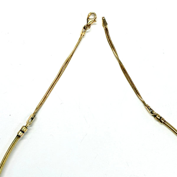 Collier ras du cou en or jaune 18K - 18.73g