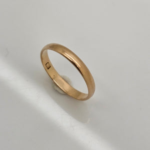 Alliance en Or Jaune 18K - T54 - 1.64gr
