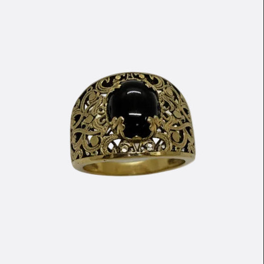 Bagues en or jaune 18k -  4.56 G