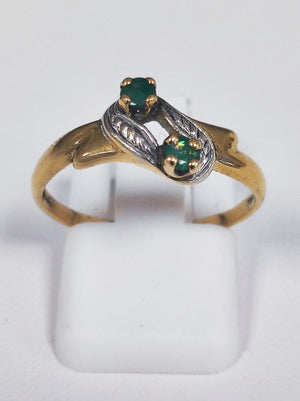 Bagues en Or Jaune 18K avec Oxyde de Zirconium