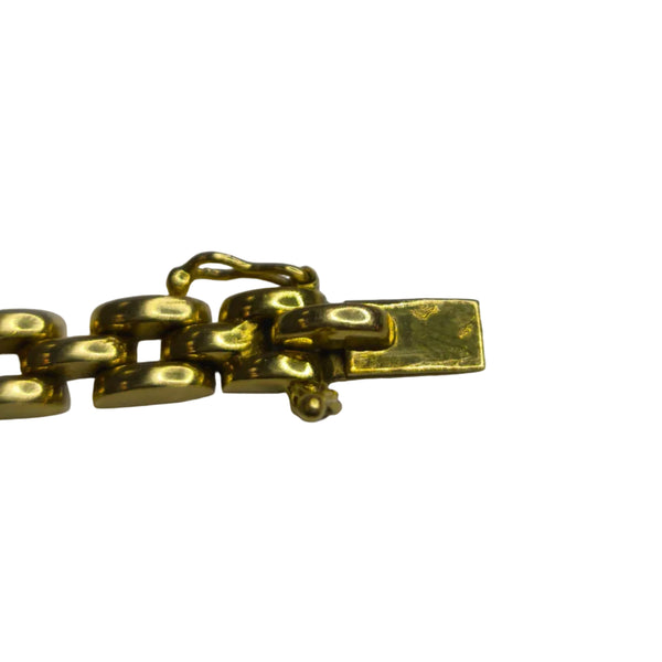 Bracelet Barrettes en Or Jaune 18K