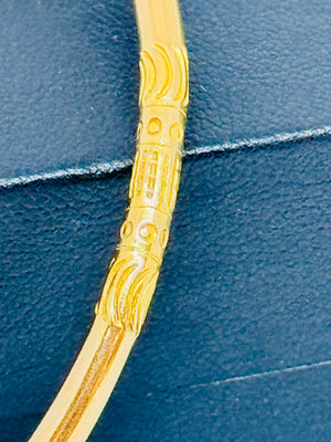 Bracelet Jonc Or Jaune 18 Carats