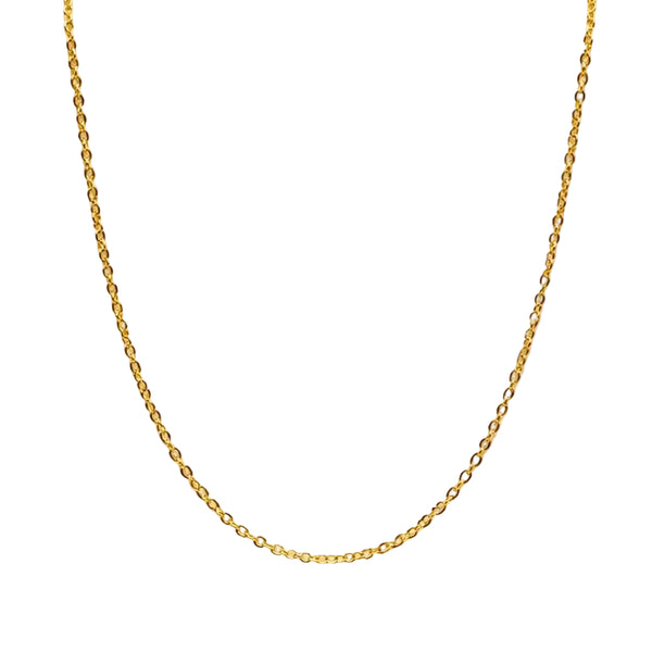 Collier Or Jaune Ras du Cou 18K - 2.15 G