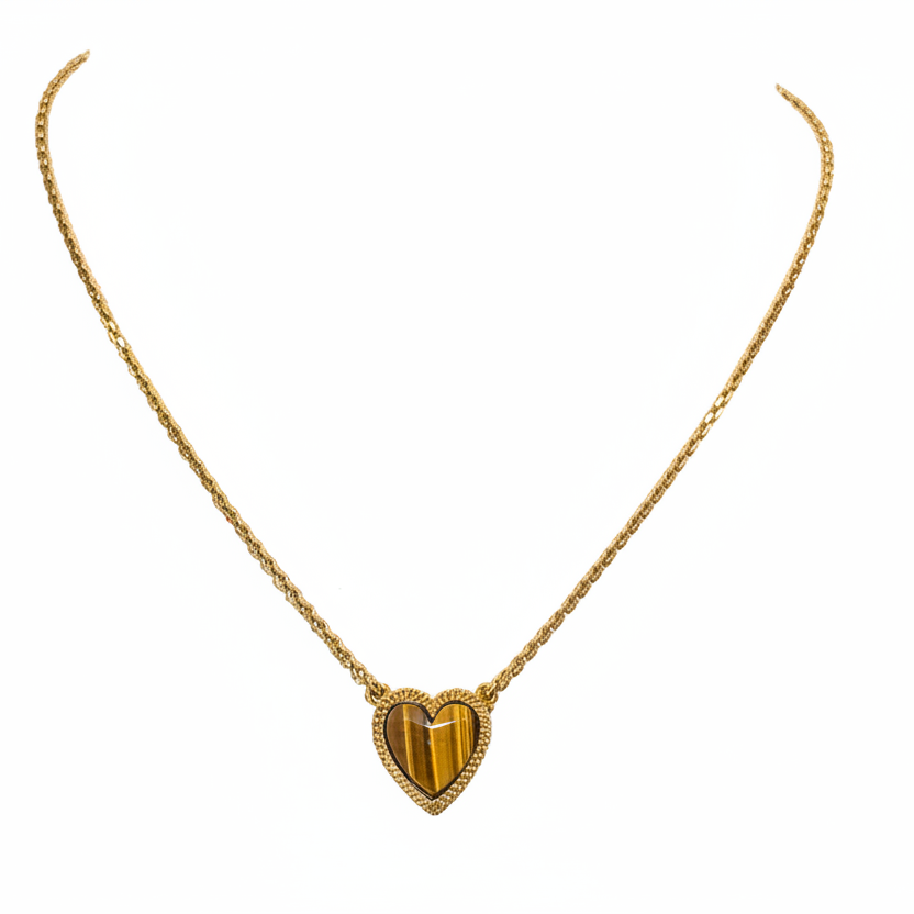 Collier Ras du Cou en Or Jaune 18K - 5.59G