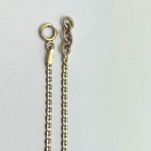 Collier Fantaisie en Or Jaune 18 K avec Oxyde et Rubis