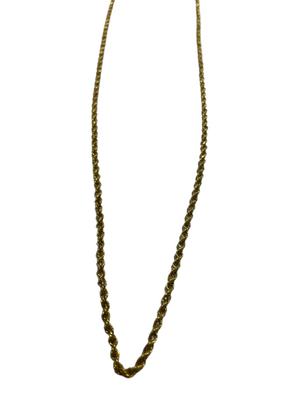 Collier Chaîne Longue en Or Jaune 18k 16.02 Grs