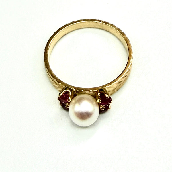 Bague en Or jaune 18K - Taille 51 - 2.68g