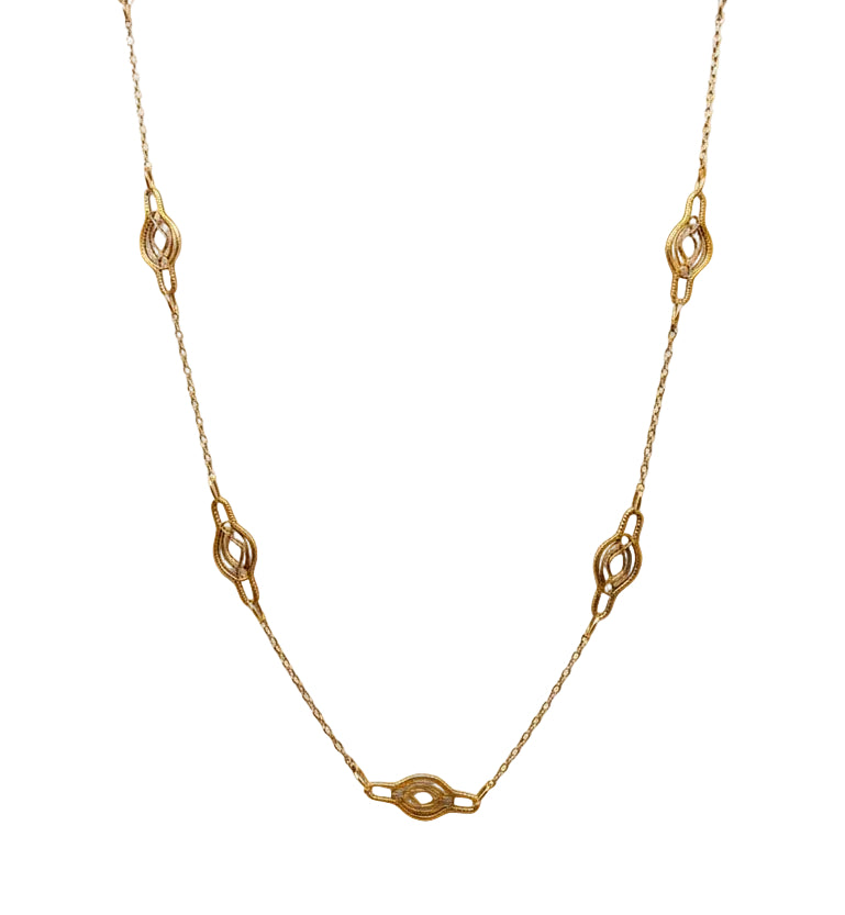 Collier Ras du Cou Forçat Or Jaune 18 Carats
