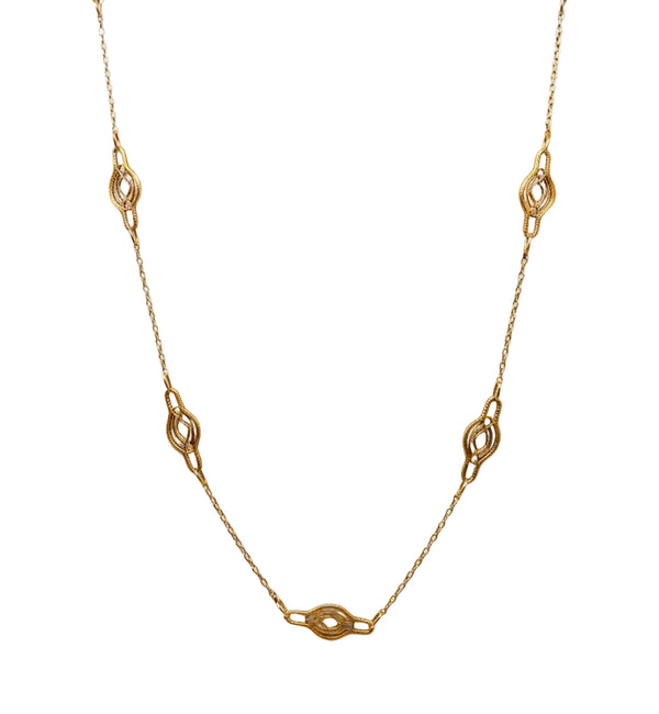 Collier Ras du Cou Forçat Or Jaune 18 Carats