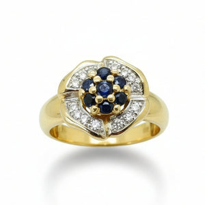 Bague en Or Jaune 18k -  6.97 G