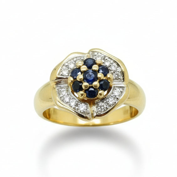 Bague en Or Jaune 18k -  6.97 G