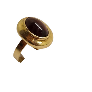 Bague Ancienne en Or Jaune 18 Carats Taille-53