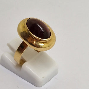 Bague Ancienne en Or Jaune 18 Carats Taille-53