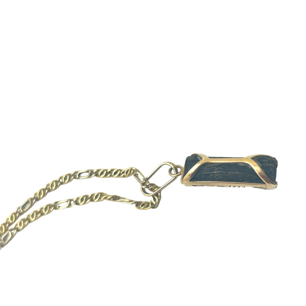 Pendentif en Or Jaune TIKI Porte Bonheur 18K