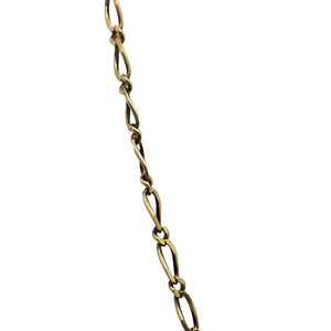 Collier Princesse Or Jaune Maille Figaro 18K - 42.5cm - 4.65gr