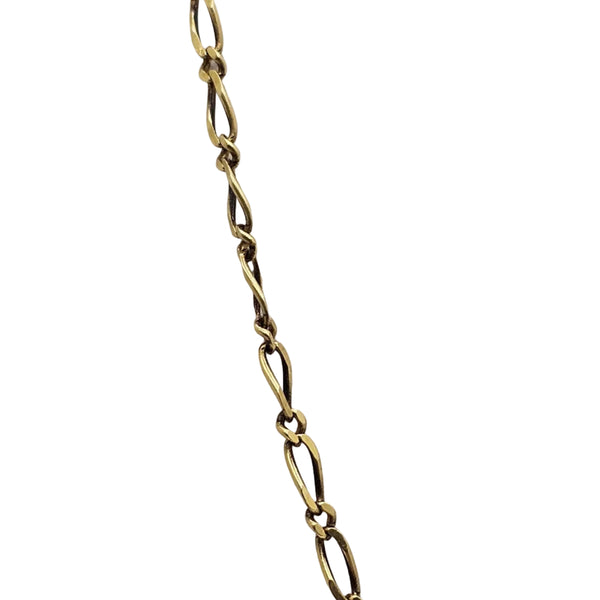 Collier Princesse Or Jaune Maille Figaro 18K - 42.5cm - 4.65gr