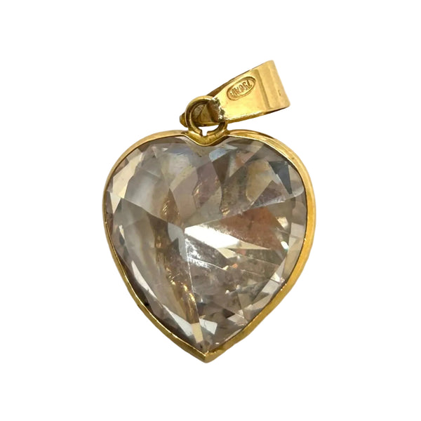 Pendentif Symbole Or Jaune 18 Carats avec Oxydes