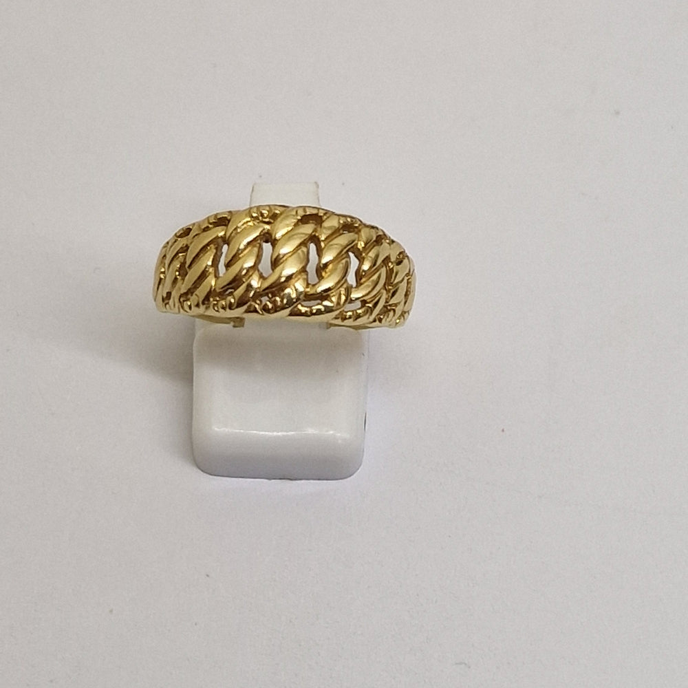 Bague en Or Jaune 18K Taille-59