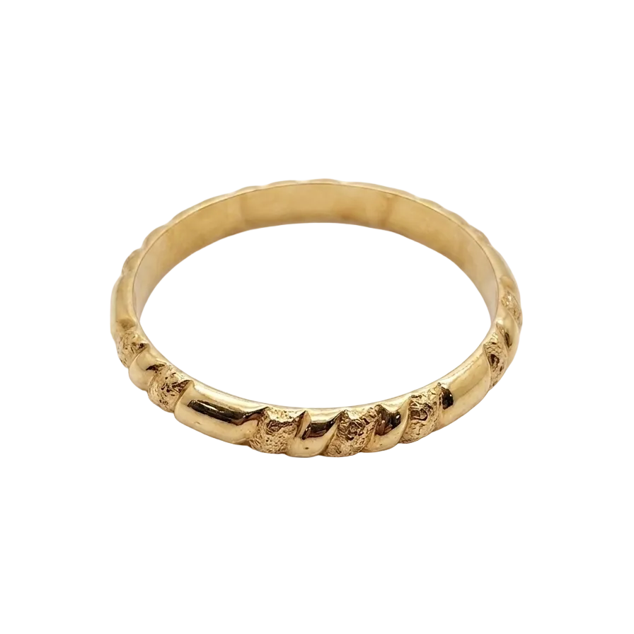Bracelet Jonc en Or Jaune 18K - 8.79G