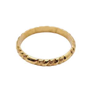 Bracelet Jonc en Or Jaune 18K - 8.79G