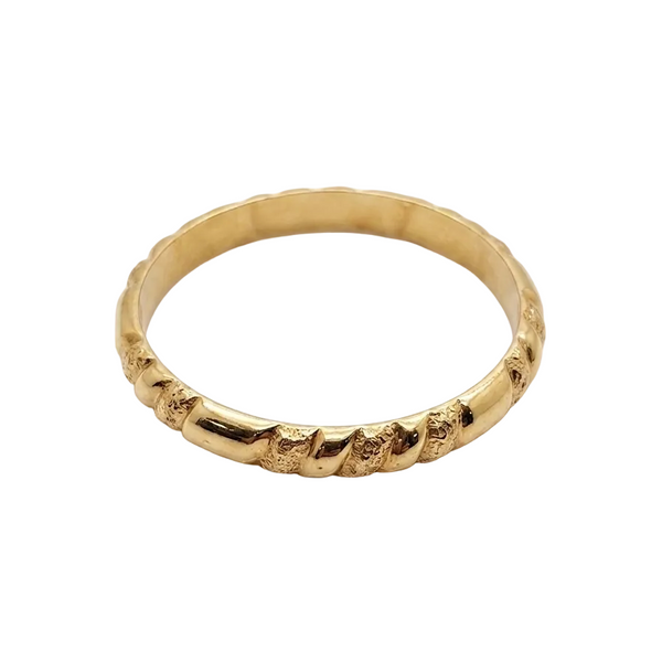 Bracelet Jonc en Or Jaune 18K - 8.79G