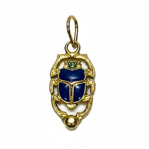 Pendentif Scarabée en Or 750/1000