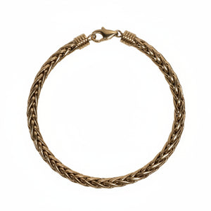 Bracelet Gourmette en Or Jaune 18k - 9.66 G