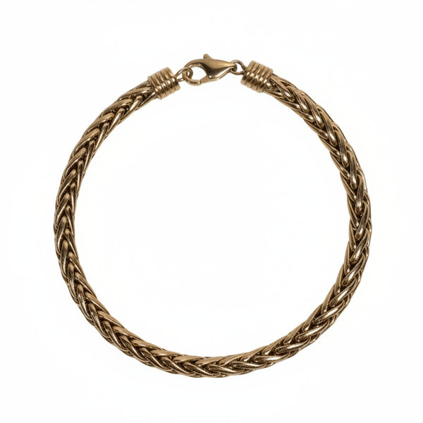 Bracelet Gourmette en Or Jaune 18k - 9.66 G