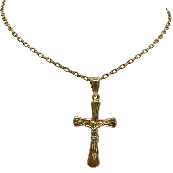 Pendentif Croix en Or 18k - 1.31 G
