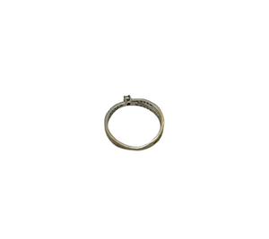 Bague Signée Mauboussin en Or Blanc avec Diamants - T 54
