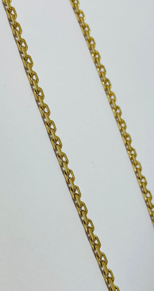 Collier Matinée en Or Jaune 18K  Poids - 19.60 Grs