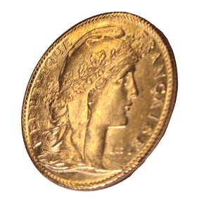 10 francs Marianne en or 1907 917/100