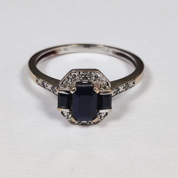 Bague en Or Blanc 18K - Taille 55