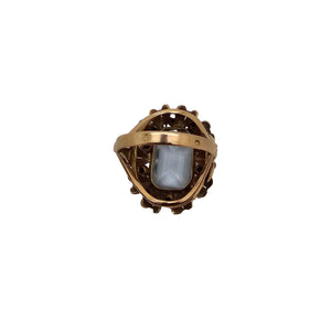 Bague Cocktail Or Jaune 18K - 6.07 G