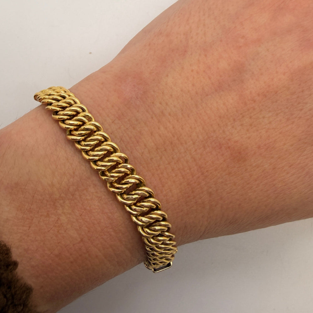 Bracelet en Or Jaune 18K - 12.16 Grs
