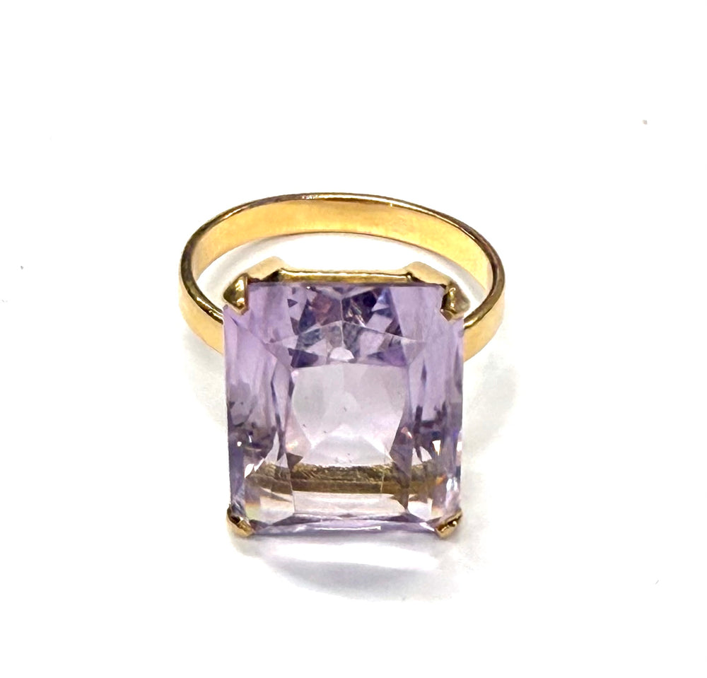 Bague Or Jaune 18k Taille-62