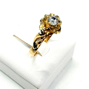 Bague Chou en Or jaune 18K - Taille 56