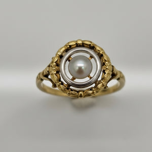 Camée en Or Jaune 18 K - Taille 53