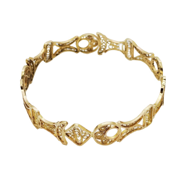Bracelet Jonc Or Jaune 18K - 11.22Grs