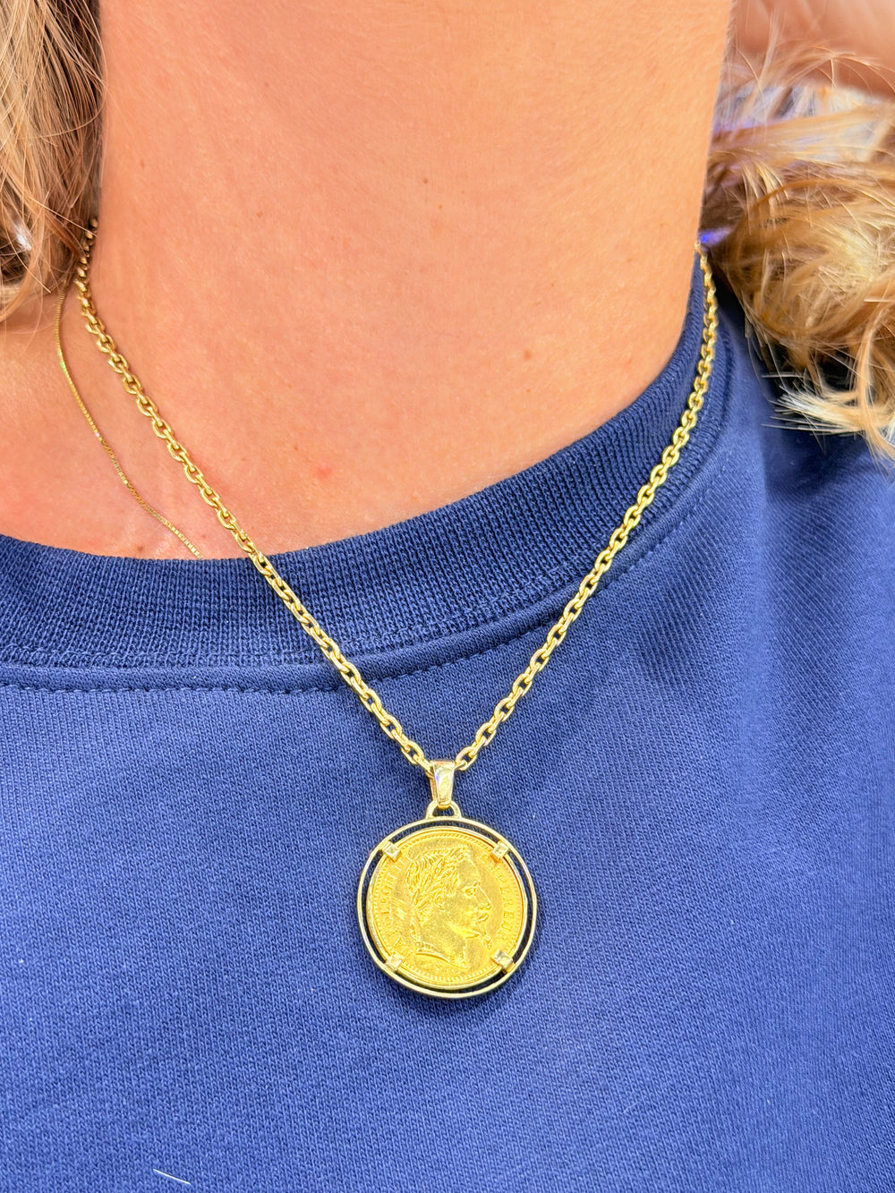 Pendentif en Or Jaune 18K - 8.87 Grs