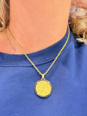 Pendentif en Or Jaune 18K - 8.87 Grs