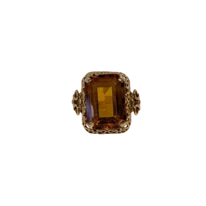 Bague en Or Jaune 18K - 5.81 Grs - Taille 56