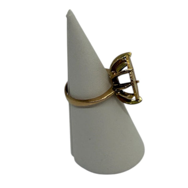 Bague porte pièce or jaune 20K Taille-50