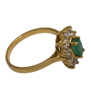 Bague en Or jaune 18K - Taille 54 - 3.42G