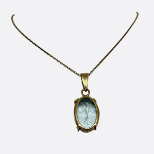 Pendentif Solitaire Or Jaune 18k - 5.49 G