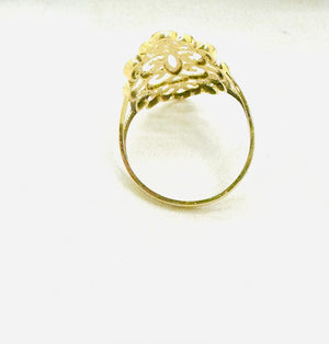 Bague filigrane en Or Jaune