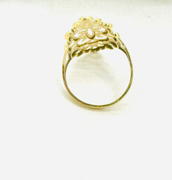 Bague filigrane en Or Jaune