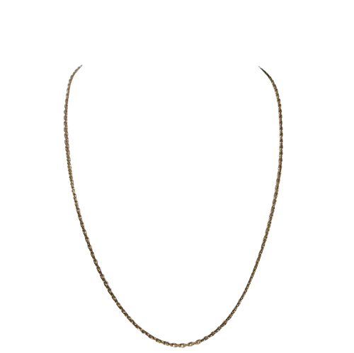 Collier Matinée en Or Jaune 18 Carats avec Maille Jaseron - 8.43 Grs