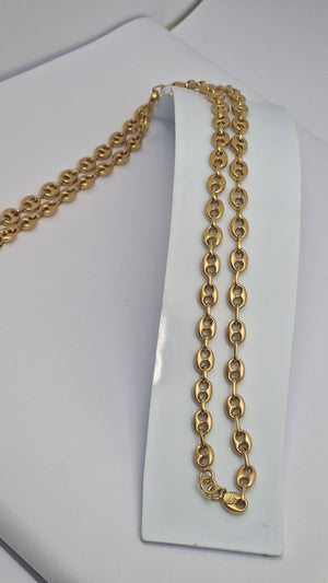Collier Matinée en Or Jaune 18K 22.53 Grs