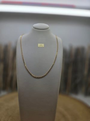 Collier Princesse en Or Jaune 18K 3.77 Grs